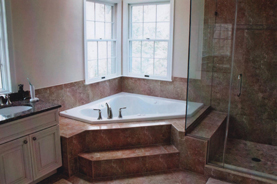 bathroom by Bowie DHI